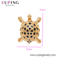 32682 xuping animal 18k kupferlegierung goldschildkröte mode anhänger